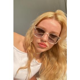 Falan Eyewear Liendberg Şeffaf Yeşil Kadın Güneş Gözlüğü