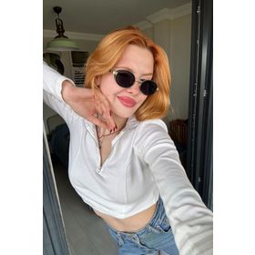 Falan Eyewear Ogre Gold Siyah Kadın Güneş Gözlüğü