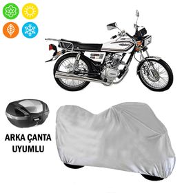 Falcon Breeze 125 Arka Çanta Uyumsuz Ultra Kalın Su Geçirmez Motor Brandası