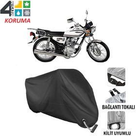 Falcon Breeze 125 Arka Çanta Uyumsuz Ultra Kalın Su Geçirmez Motor Brandası