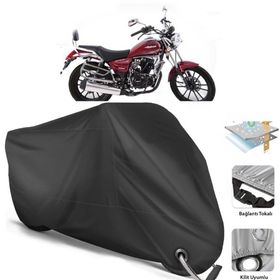 Falcon Crown 150 Arka Çanta Uyumsuz Ultra Kalın Su Geçirmez Motor Brandası