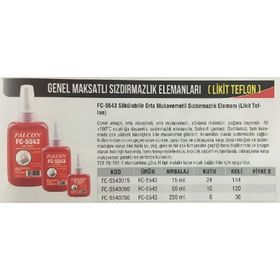 Falcon Fc-5543 50 ml Likit Teflon