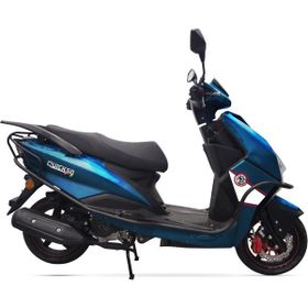 Falcon Quick 50 CC Antrasit Mavi Scooter