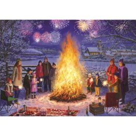 Falcon Şenlik Ateşi-Bonfire Night 500 Parça Puzzle