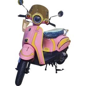 Falcon Turtle 50 Pembe Sarı Benzinli Scooter