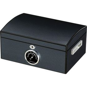 Falconetti RC05 Siyah Karbonfiber 2 Katlı Humidor Puro Kutusu