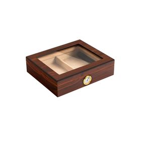 Falconetti RC06KHV Kahverengi Camlı Humidor Puro Kutusu