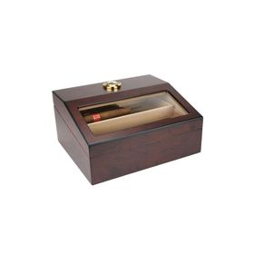 Falconetti RC11 Kahverengi Camlı Humidor Puro Kutusu