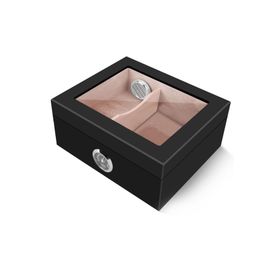 Falconetti RC44 Siyah Camlı Humidor Puro Kutusu