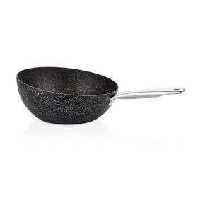 Falez 3030 Black Lıne Boomerang 30 cm Wok Tava