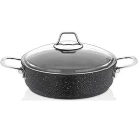 Falez Black Lıne 26cm Karnıyarık Tencere