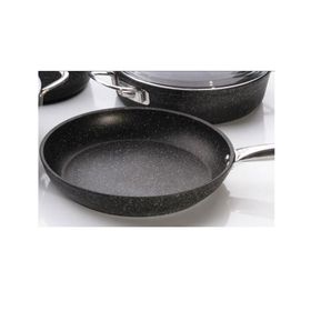 Falez Black Line Granit Döküm 22 cm Siyah Tava