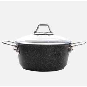 Falez Black Line Granit Döküm 26 cm Derin Tencere