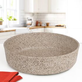 Falez CRE3034 Creamy Granitec Black Plus 30 cm Tepsi
