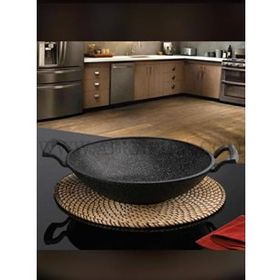 Falez CRE3034 Creamy Granitec Black Plus 30 cm Tepsi