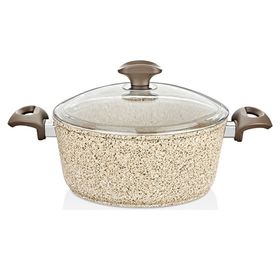 Falez Creamy Granit 22 cm Karnıyarık Tencere