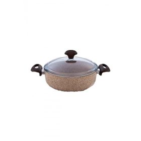 Falez Creamy Granitec 22x7 cm Karnıyarık Tencere
