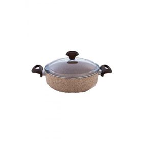Falez Creamy Granitec 22x7 cm Karnıyarık Tencere