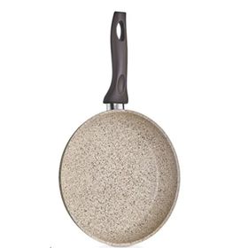Falez Creamy Granitec 26+26 cm Kısa Granit Tencere Ve Tava