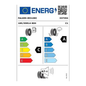 Falken 185/55 R14 80H Ziex ZE310 Ecorun Yaz Lastiği
