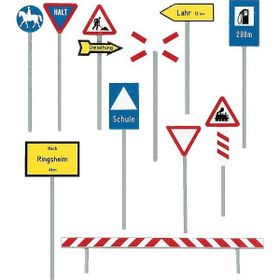 Faller 5580971 1 87 Maket Trafik İşaretleri
