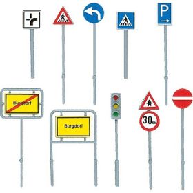 Faller 5580971 1 87 Maket Trafik İşaretleri