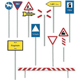 Faller 5580971 1 87 Maket Trafik İşaretleri