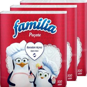 Familia 100'lü Peçete (3 adet)