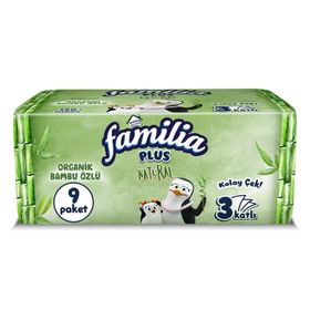 Familia 150'li Plus Natural Çek Al Mendil (9 adet)