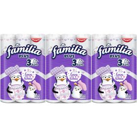 Familia Kağıt Havlu Plus Love My Home Desenli, 12'li Rulo