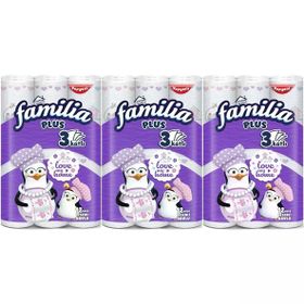 Familia Kağıt Havlu Plus Love My Home Desenli, 12'li Rulo