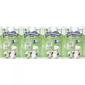 Familia Natural Organik Bambu Özlü 3 Katlı 12'li Kağıt Havlu