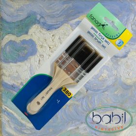 Fanart 3'lü Paket Gesso Fırça Seti