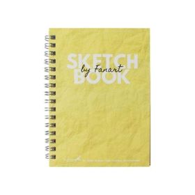 Fanart 5786227 Academy A4 Sarı 120 gr Spiralli 50 Yaprak Sketch Book
