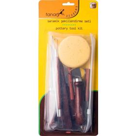 Fanart Academy 10'lu Seramik Şekillendirme Seti