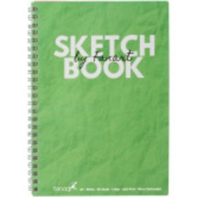 Fanart Academy Sketch Book Yeşil 120 gr Spiralli 50 Yaprak A6 Defter