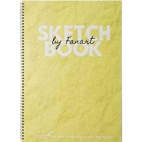 Fanart Academy Sketch Journal 120 gr 50Yp A6 Sarı LV-F-8674.A6 Kağıt