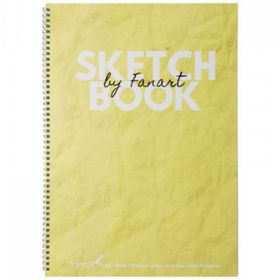 Fanart Academy Sketch Journal Sarı 110 gr 60 Yaprak A5 Defter
