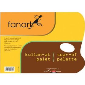 Fanart F-9250.501 Academy Kullan At 22.8x30.5 cm Kağıt Palet