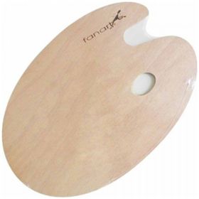 Fanart Mdf Oval 30x40 cm Academy Palet