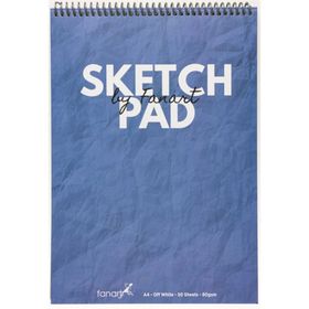 Fanart Sketch Pad Academy F-8681 Mavi A4 80 gr Sp 50 Yaprak Defter
