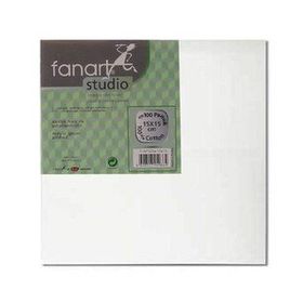 Fanart Studio 320 gr 100 Pamuk 15x15 cm Tuval