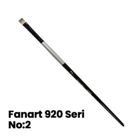 Fanart Studio Silver Seri 920 No:2 Sentetik Kıl Gölgeleme Fırçası