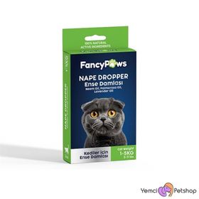 Fancy Paws 3x1ml Kedi Parazit Damlası