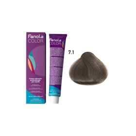 Fanola Color 7.1 Medium Ash Blonde 100 ml Saç Boyası