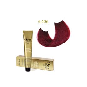 Fanola Oro Therapy 6.606 Dark Blonde Warm Red 100 ml Amonyaksız Saç Boyası