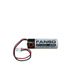 Fanso ER17505H 3.6V A Boy Li-SOCl₂ Lityum Pil Kablolu JST-XH 2.54 Konnektörlü