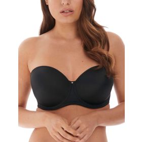 Fantasie Aura Kalıplı Balenli Straplez Black Kadın Tişört Sütyen