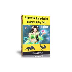 Fantastik Karakterler Boyama Kitap Seti