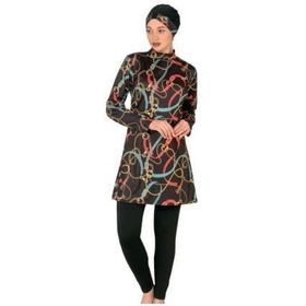 Fantasy 3412 Kadın Desenli Tesettür Mayo